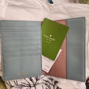 Kate Spade Blue Card Holder